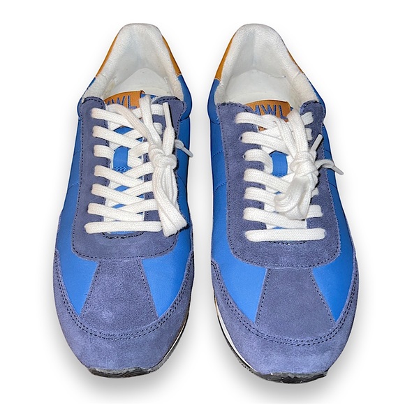 Madewell League Sneakers in Navy Suede NK123 Spring 2023 - Picture 2 of 11